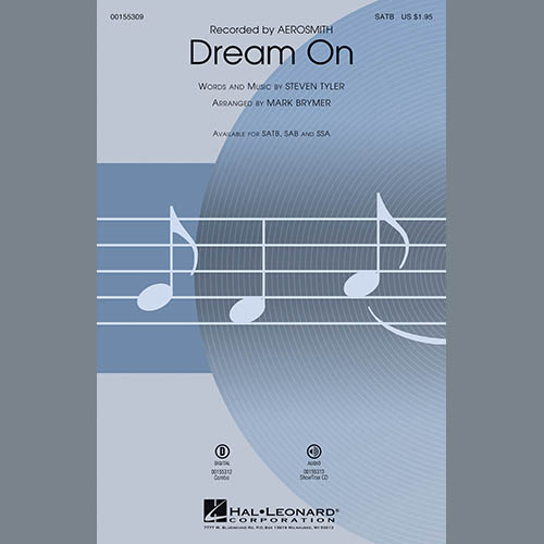 Easily Download Aerosmith Printable PDF piano music notes, guitar tabs for SAB Choir. Transpose or transcribe this score in no time - Learn how to play song progression.