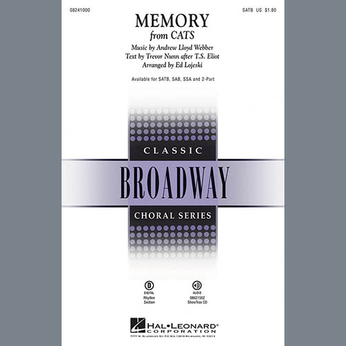 Easily Download Andrew Lloyd Webber Printable PDF piano music notes, guitar tabs for SSA Choir. Transpose or transcribe this score in no time - Learn how to play song progression.