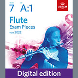 Anna Bon di Venezia 'Allegro moderato (from Sonata in D) (Grade 7 List A1 from the ABRSM Flute syllabus from 2022)'