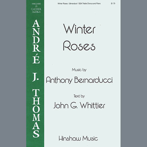 Easily Download Anthony Bernarducci Printable PDF piano music notes, guitar tabs for SSA Choir. Transpose or transcribe this score in no time - Learn how to play song progression.