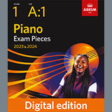 Anton Diabelli 'Allegretto in C (Grade 1, list A1, from the ABRSM Piano Syllabus 2023 & 2024)'