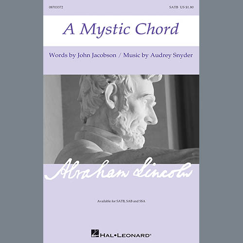 Easily Download Audrey Snyder Printable PDF piano music notes, guitar tabs for SATB Choir. Transpose or transcribe this score in no time - Learn how to play song progression.