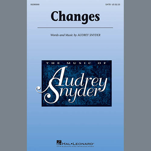 Easily Download Audrey Snyder Printable PDF piano music notes, guitar tabs for SATB Choir. Transpose or transcribe this score in no time - Learn how to play song progression.