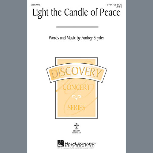 Easily Download Audrey Snyder Printable PDF piano music notes, guitar tabs for 2-Part Choir. Transpose or transcribe this score in no time - Learn how to play song progression.