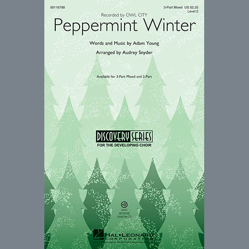 Easily Download Audrey Snyder Printable PDF piano music notes, guitar tabs for 2-Part Choir. Transpose or transcribe this score in no time - Learn how to play song progression.