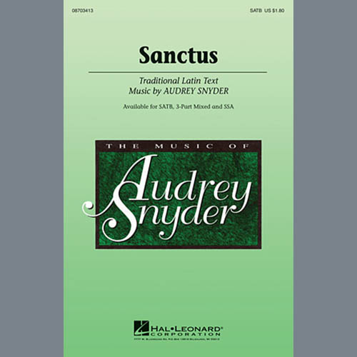 Easily Download Audrey Snyder Printable PDF piano music notes, guitar tabs for SATB Choir. Transpose or transcribe this score in no time - Learn how to play song progression.