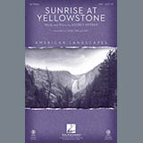 Audrey Snyder 'Sunrise At Yellowstone (from American Landscapes)'