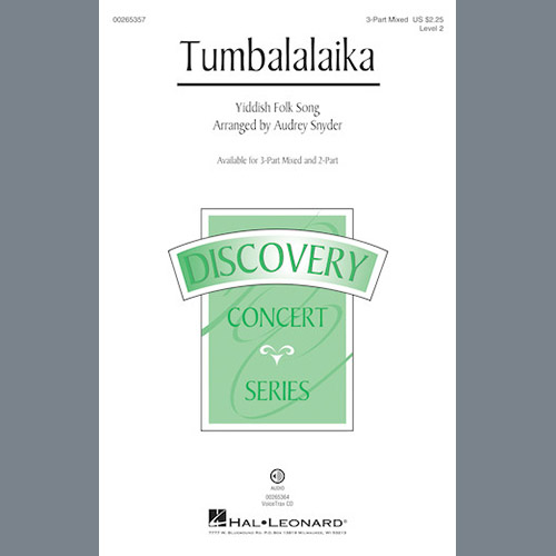 Easily Download Audrey Snyder Printable PDF piano music notes, guitar tabs for 3-Part Mixed Choir. Transpose or transcribe this score in no time - Learn how to play song progression.