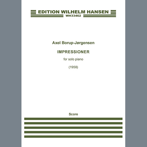 Easily Download Axel Borup-J?sen Printable PDF piano music notes, guitar tabs for Piano Solo. Transpose or transcribe this score in no time - Learn how to play song progression.