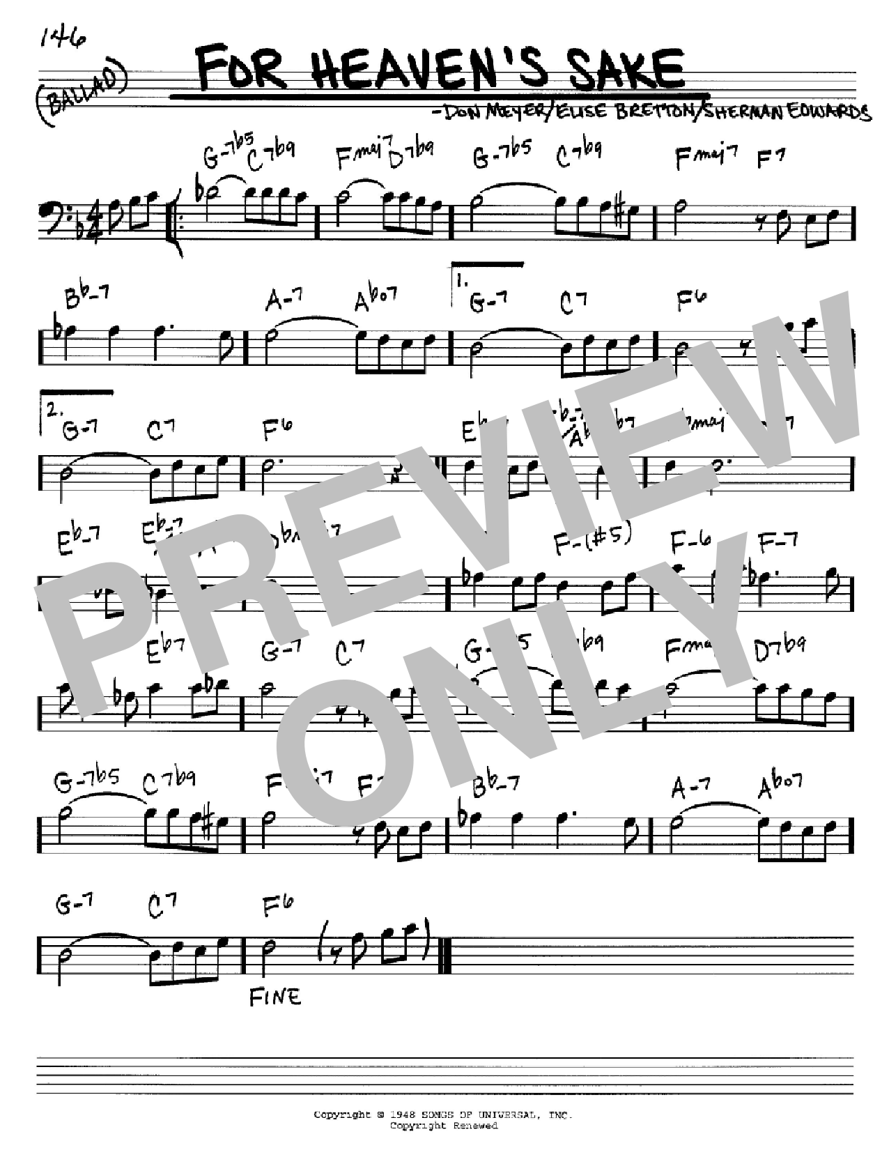 Bill Evans For Heaven's Sake Sheet Music