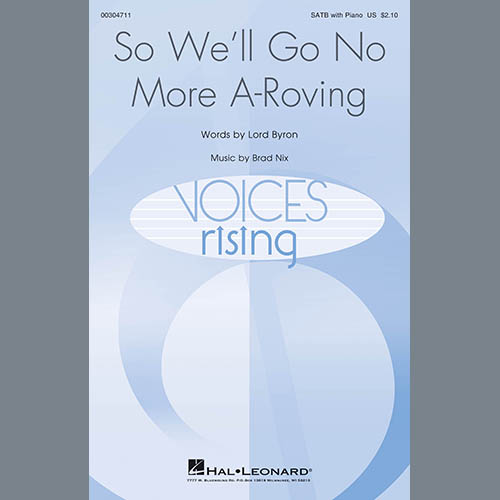 Easily Download Brad Nix Printable PDF piano music notes, guitar tabs for SATB Choir. Transpose or transcribe this score in no time - Learn how to play song progression.