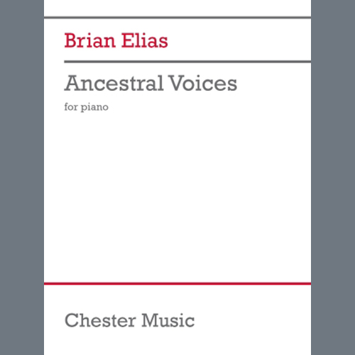 Easily Download Brian Elias Printable PDF piano music notes, guitar tabs for Piano Solo. Transpose or transcribe this score in no time - Learn how to play song progression.