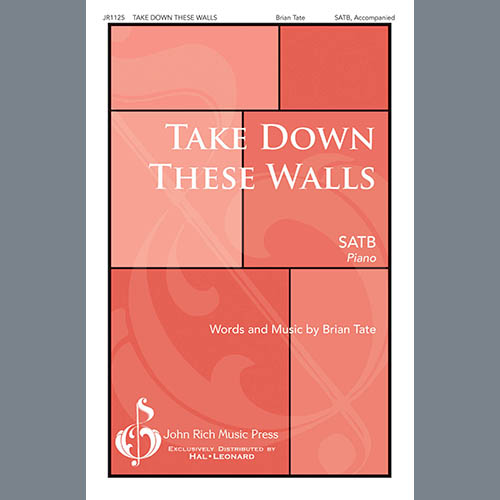 Easily Download Brian Tate Printable PDF piano music notes, guitar tabs for SATB Choir. Transpose or transcribe this score in no time - Learn how to play song progression.