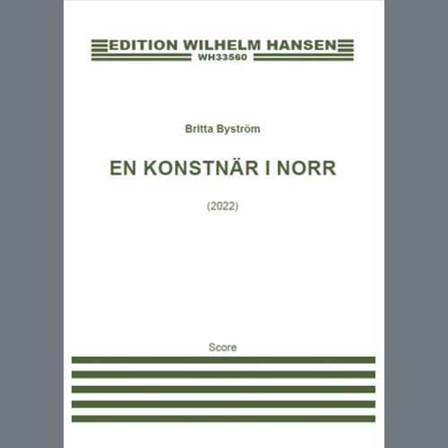 Easily Download Britta Byström Printable PDF piano music notes, guitar tabs for Piano & Vocal. Transpose or transcribe this score in no time - Learn how to play song progression.