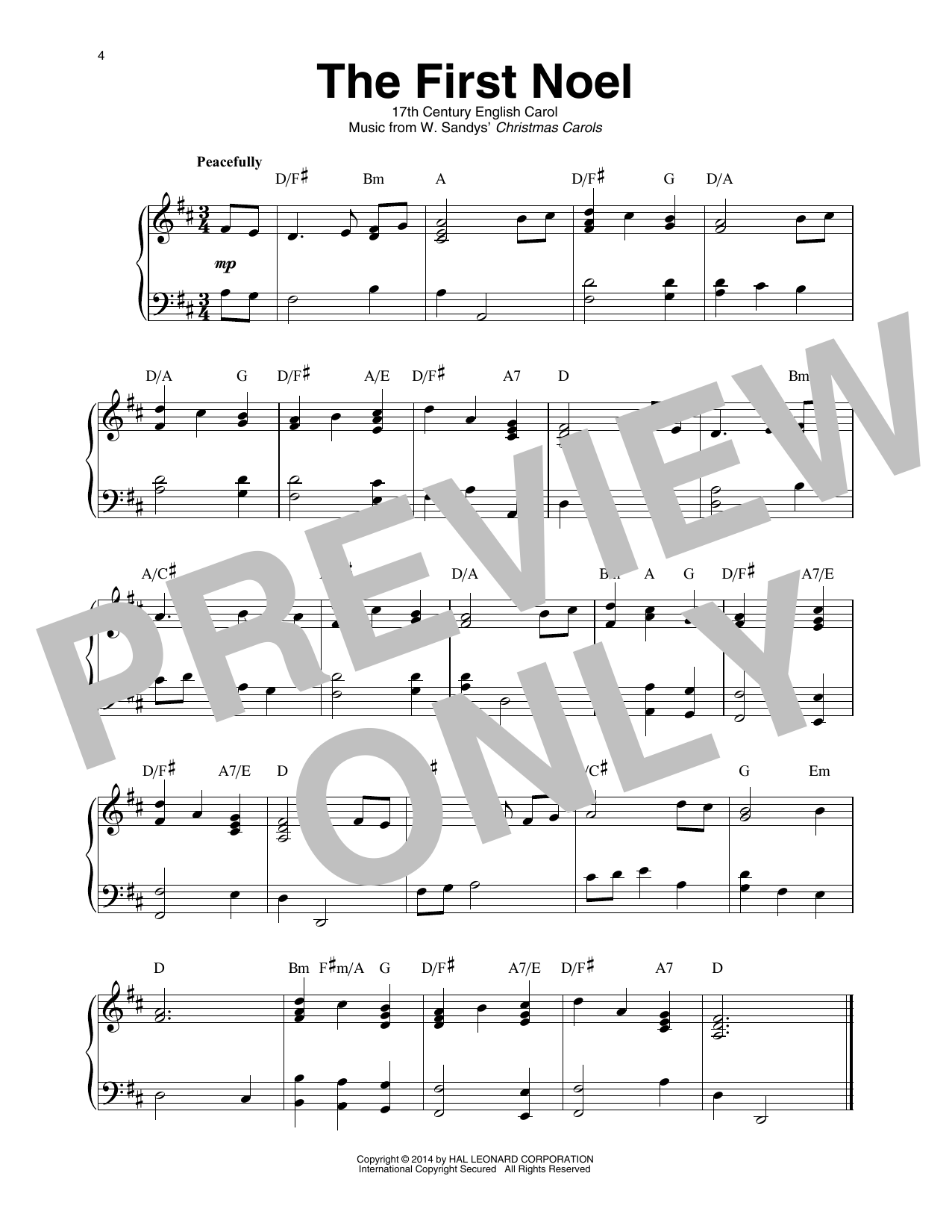 17th Century English Carol The First Noel (arr. Maeve Gilchrist) Sheet Music