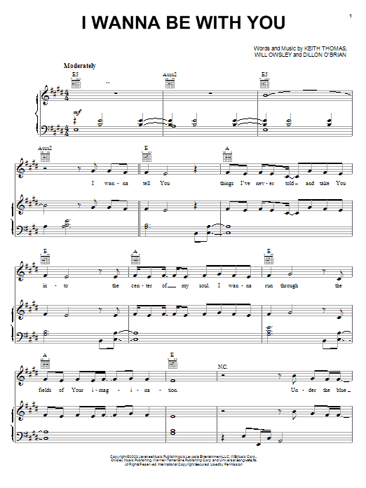 Avalon Be With You Sheet Music