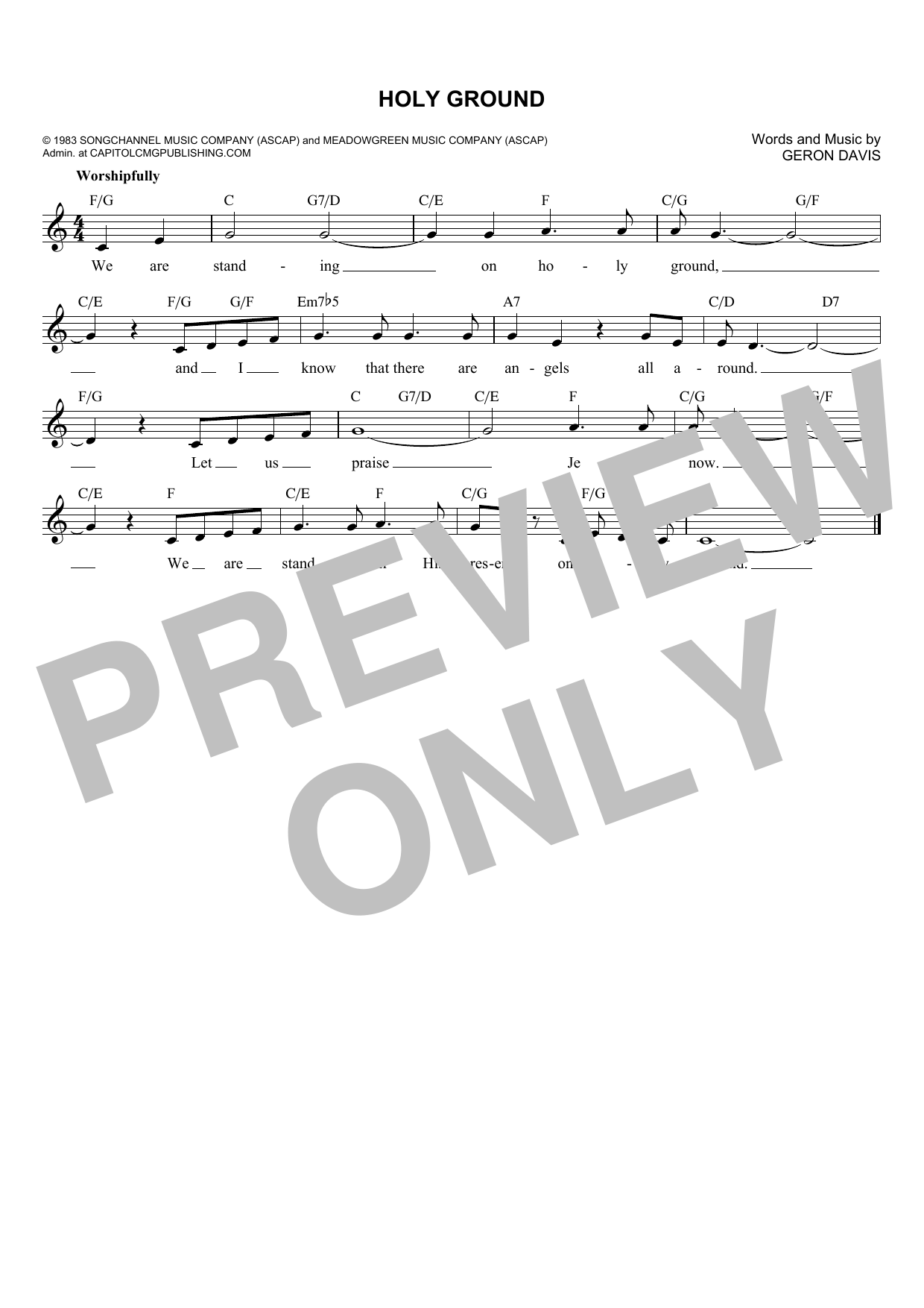 Barbra Streisand Holy Ground Sheet Music