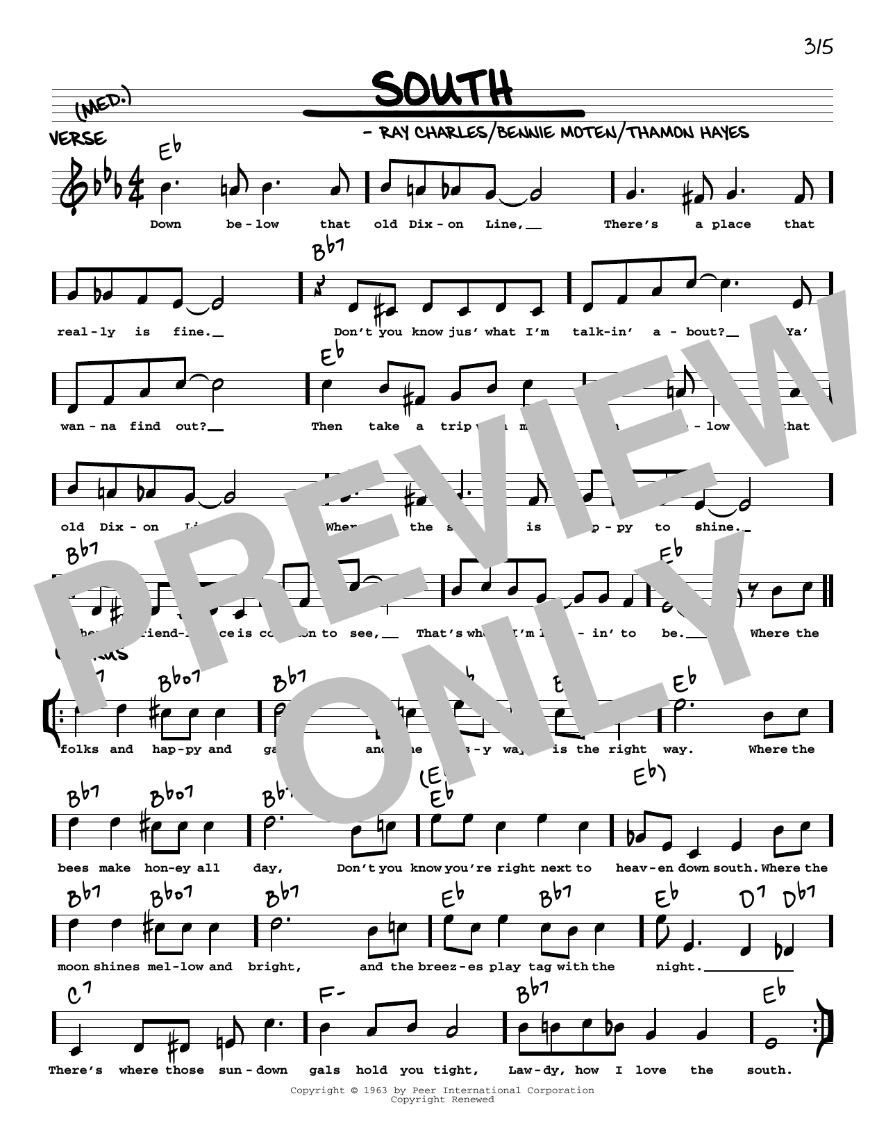 Bennie Moten South (arr. Robert Rawlins) Sheet Music