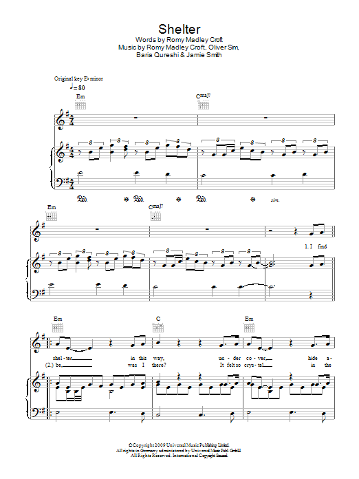 Birdy Shelter Sheet Music