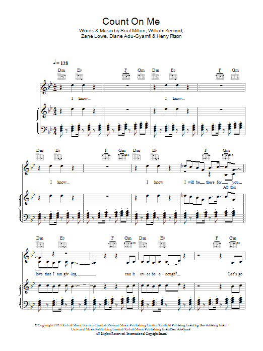 Chase & Status Count On Me Sheet Music