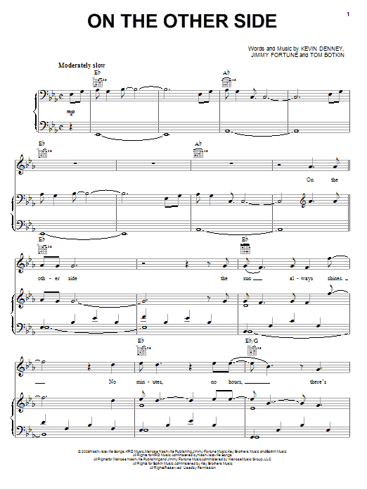Dailey & Vincent On The Other Side Sheet Music