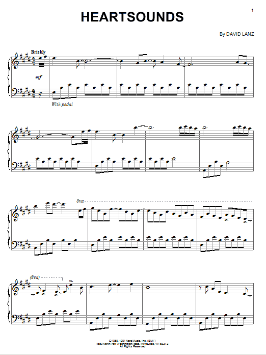 David Lanz Heartsounds Sheet Music
