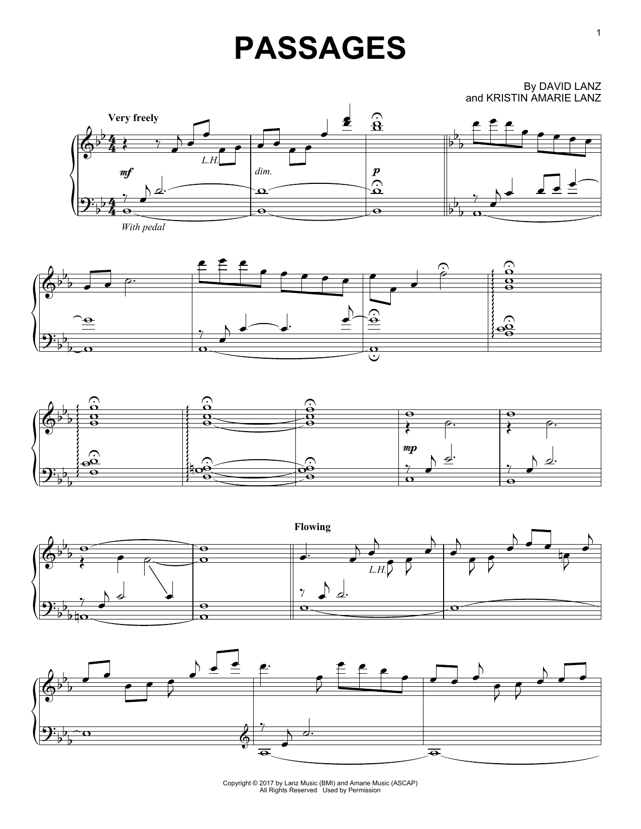 David Lanz Passages Sheet Music