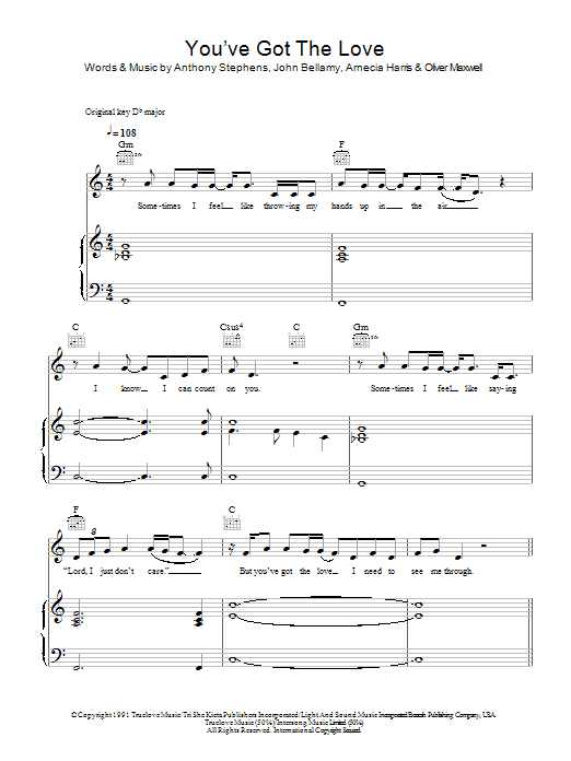 Florence And The Machine You Got The Love Sheet Music