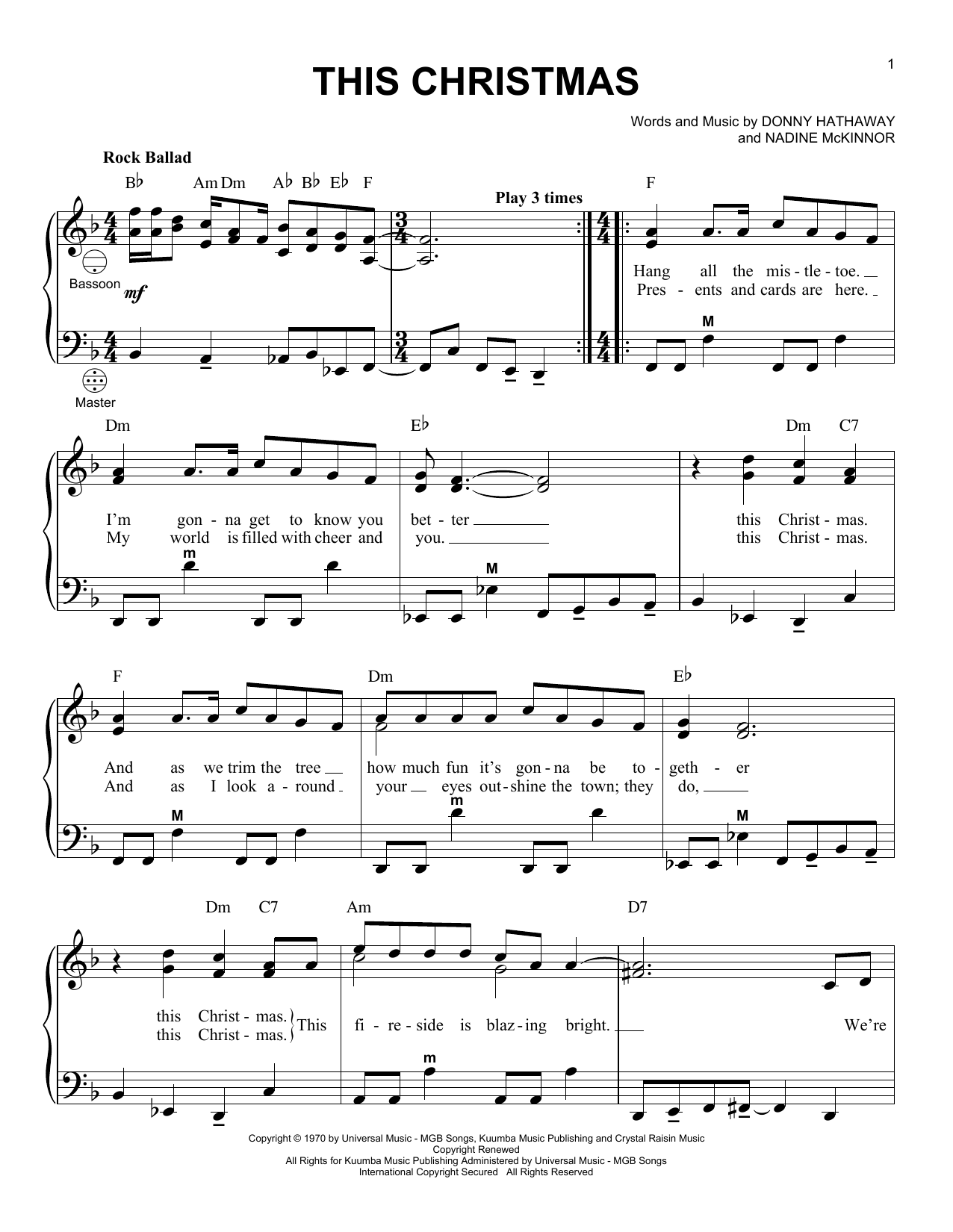 Gary Meisner This Christmas Sheet Music