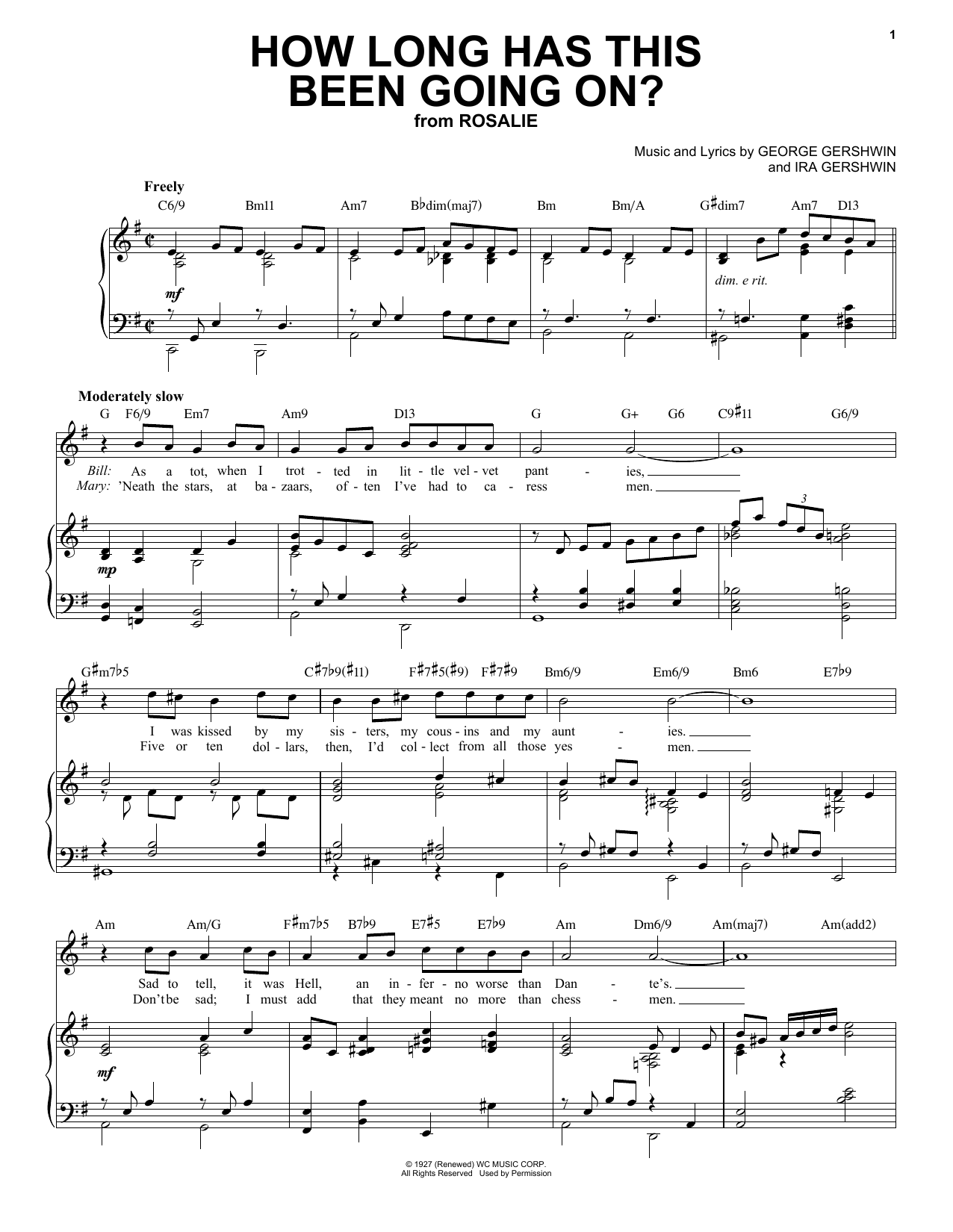 George Gershwin How Long Has This Been Going On? [Jazz version] (arr. Brent Edstrom) Sheet Music