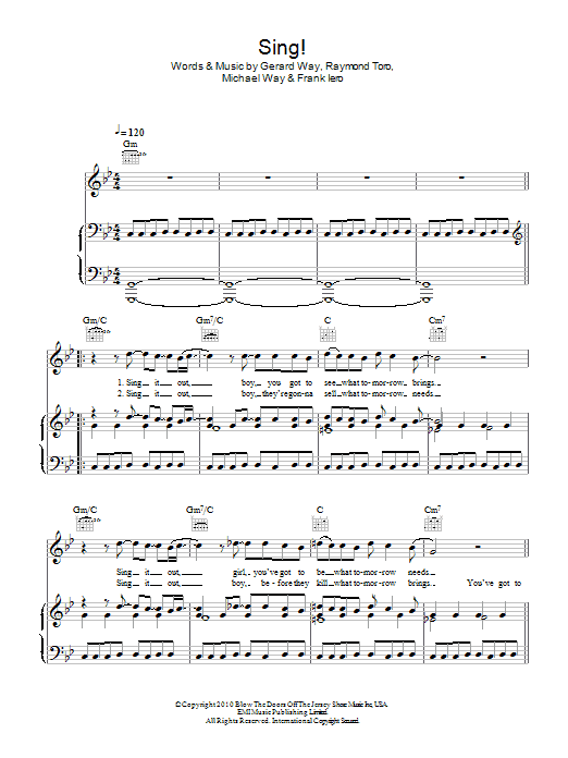 Glee Cast Sing Sheet Music