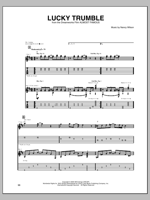 Heart Lucky Trumble Sheet Music