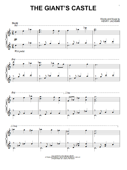 Henry Jackman The Giant's Castle Sheet Music
