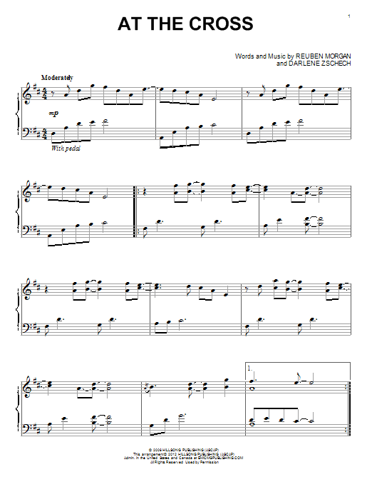 Hillsong United At The Cross Sheet Music