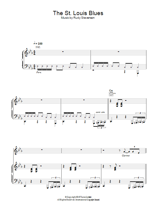 Hugh Laurie The St. Louis Blues Sheet Music