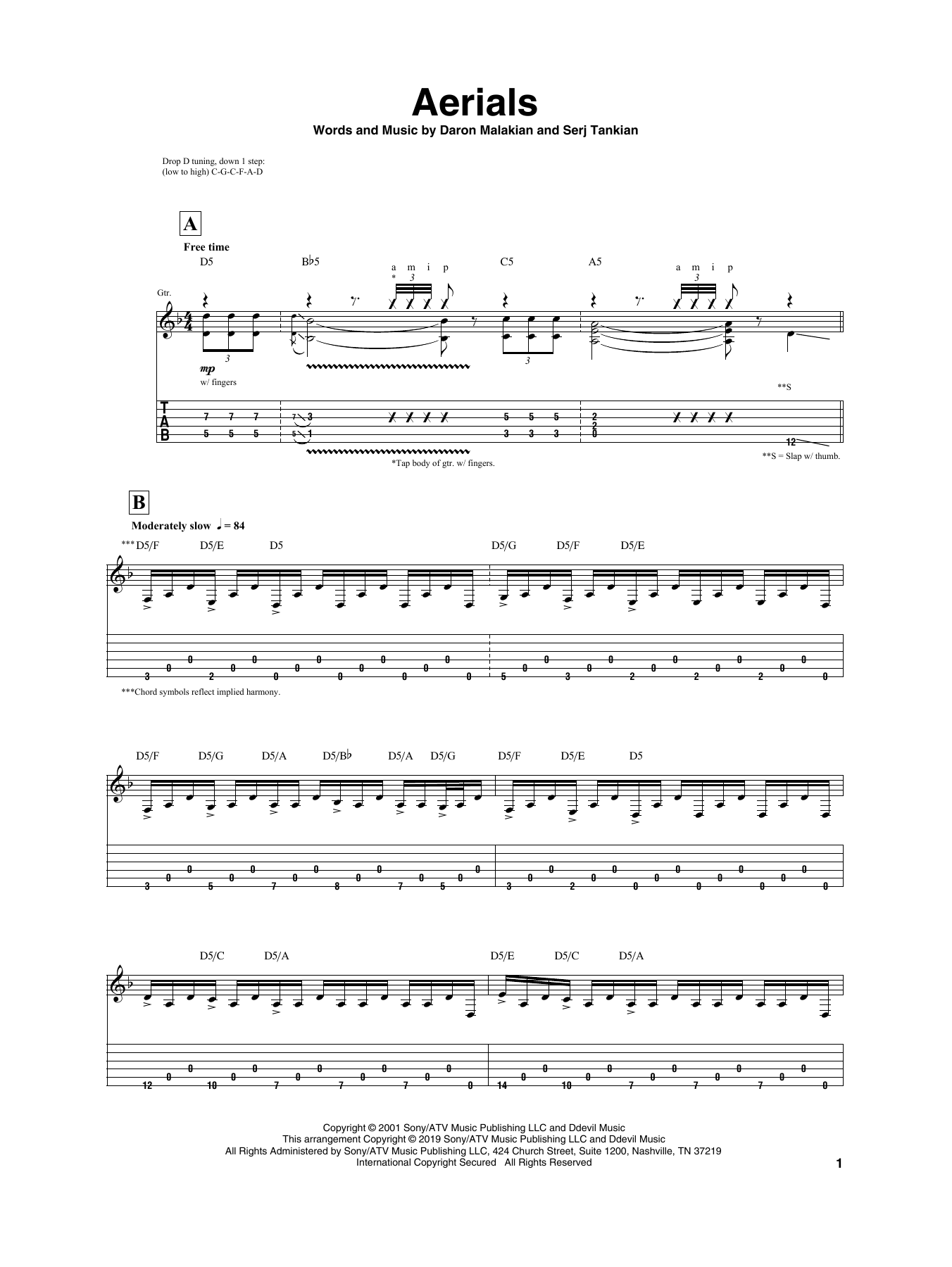 Igor Presnyakov Aerials Sheet Music