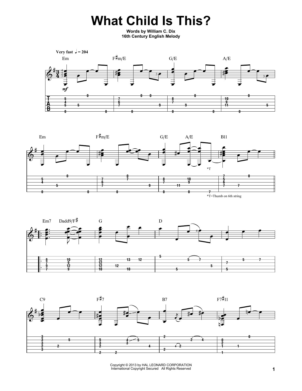 Jake Reichbart What Child Is This? Sheet Music
