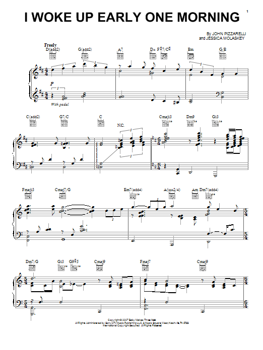John Pizzarelli I Woke Up Early One Morning Sheet Music