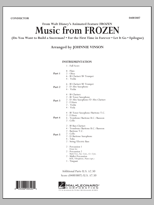 Johnnie Vinson Music from 