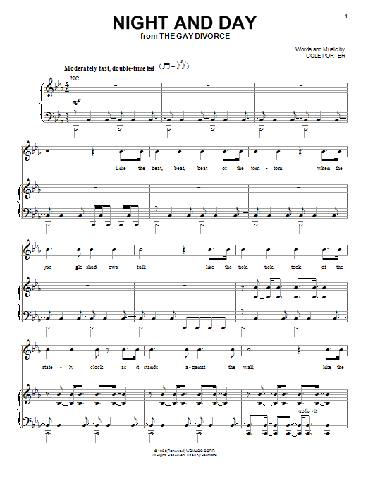 Landau Eugene Murphy Jr Night And Day Sheet Music
