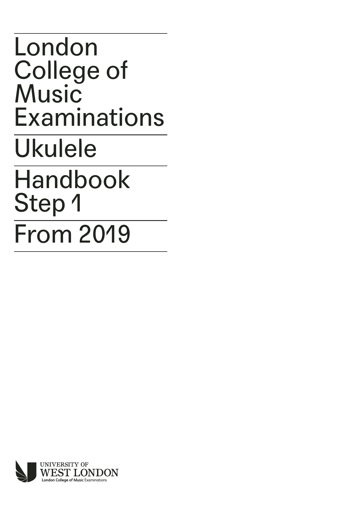 LCME LCME Ukulele Handbook Step 1 Sheet Music