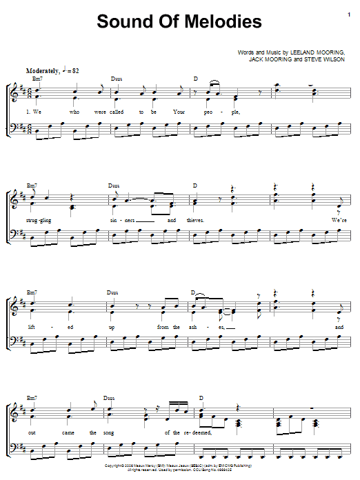 Leeland Sound Of Melodies Sheet Music