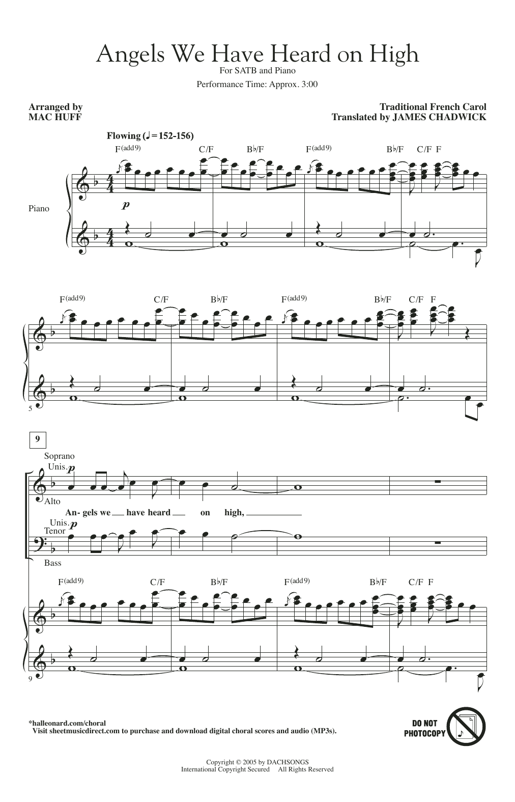 Mac Huff Celebrate Christmas! (Collection) Sheet Music