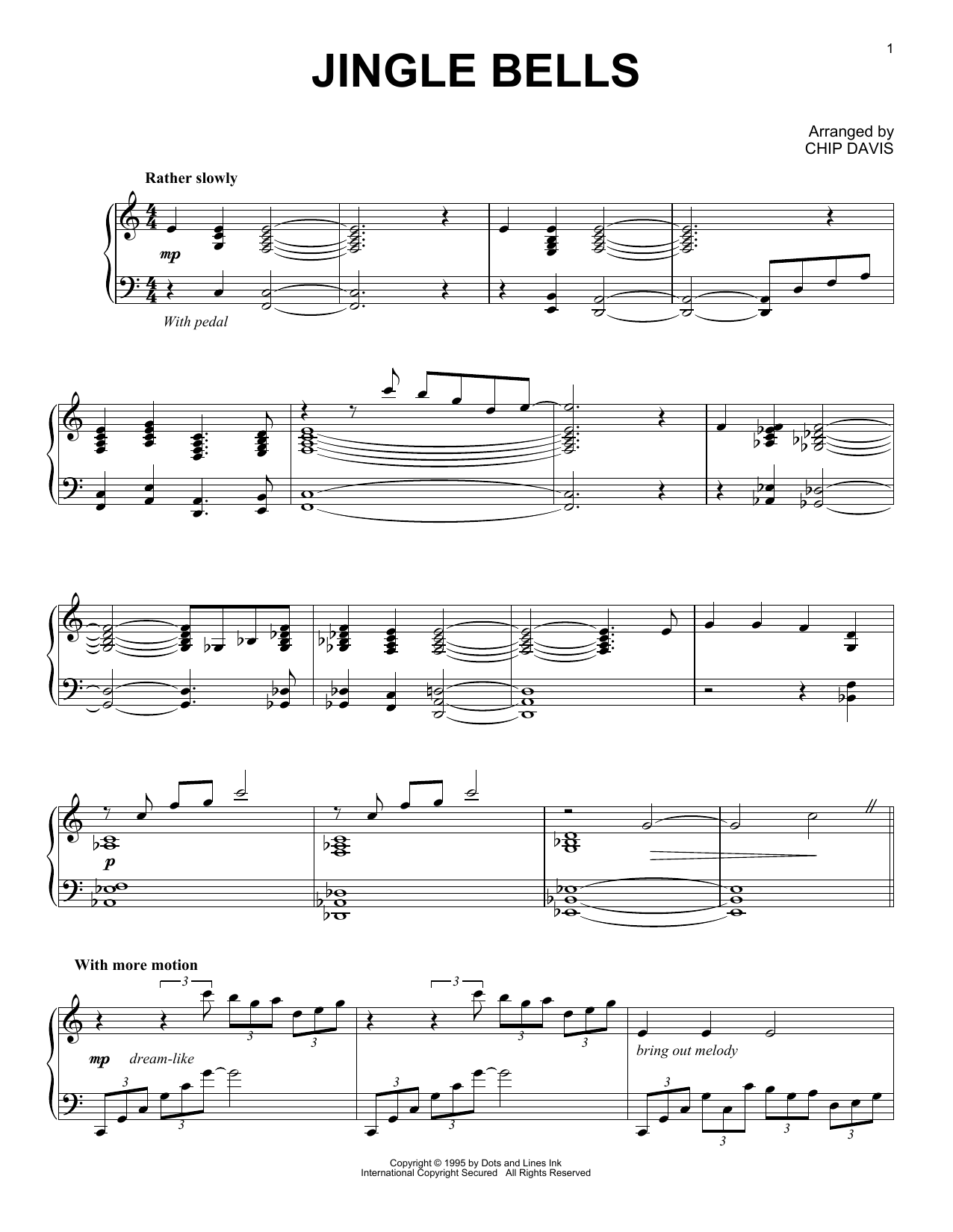 Mannheim Steamroller Jingle Bells Sheet Music
