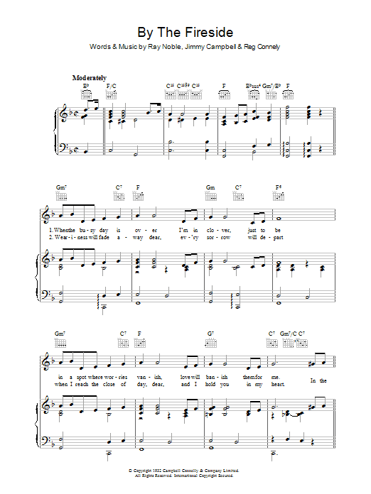 Ray Noble By The Fireside Sheet Music