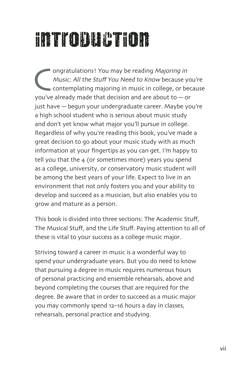 Rich Holly Majoring In Music: All The Stuff You Need To Know Sheet Music