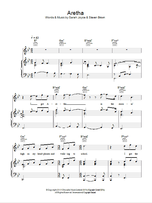 Rumer Aretha Sheet Music