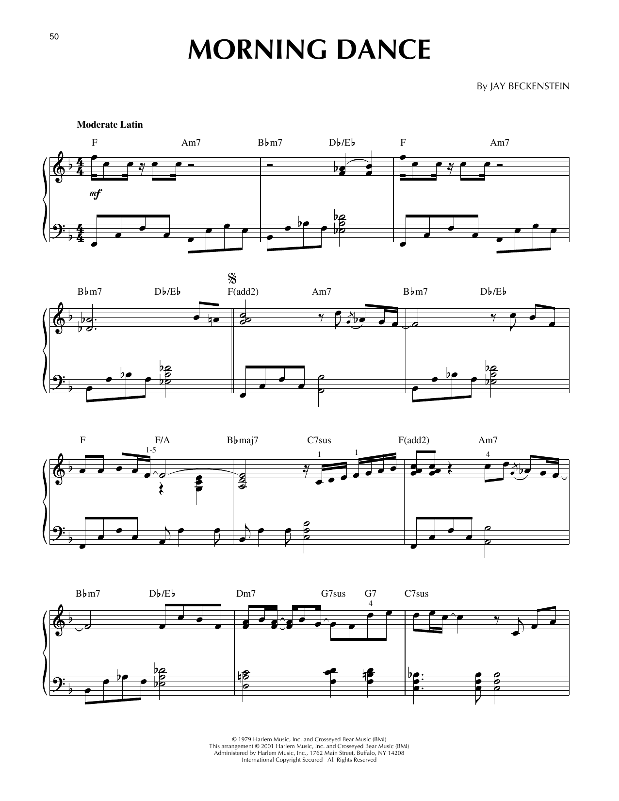 Spyro Gyra Morning Dance (arr. Larry Moore) Sheet Music
