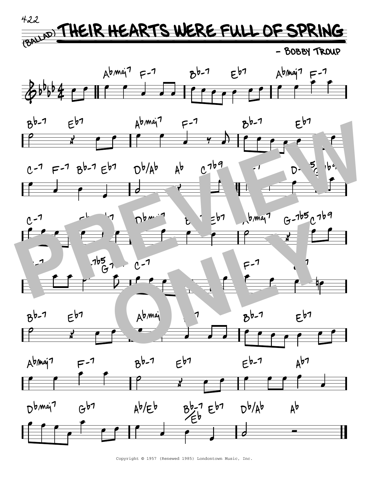 The Beach Boys Their Hearts Were Full Of Spring Sheet Music
