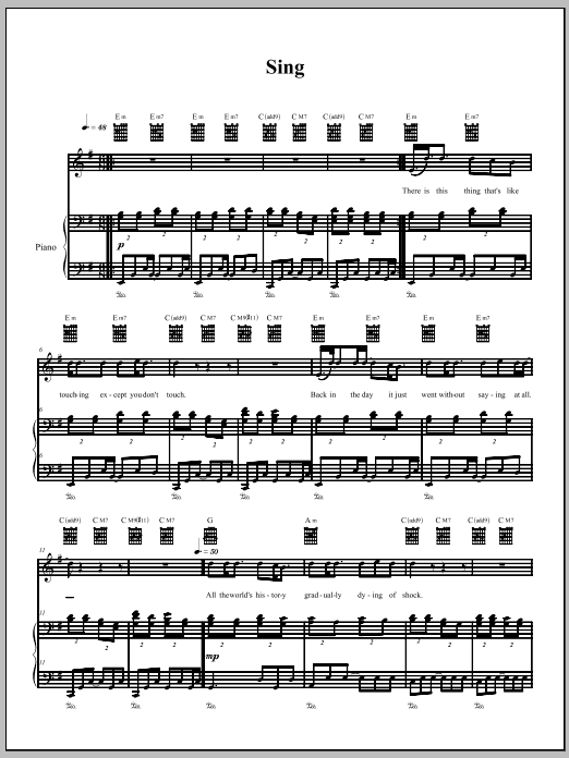 The Dresden Dolls Sing Sheet Music